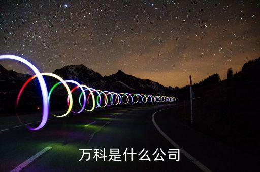 萬(wàn)科是什么公司