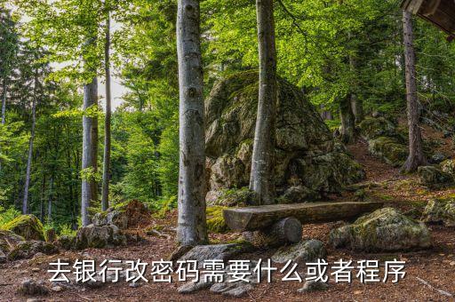 銀行卡改密碼需要什么，改銀行卡密碼要有哪些條件