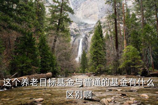 這個(gè)養(yǎng)老目標(biāo)基金與普通的基金有什么區(qū)別啊