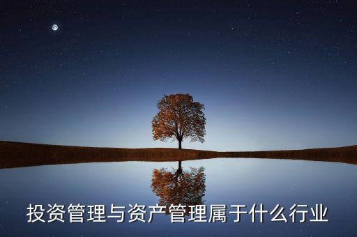 資產(chǎn)管理屬于什么行業(yè)，資產(chǎn)管理公司屬于什么行業(yè)