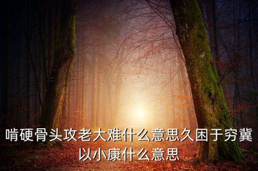 老大難是什么意思，歸家的兔子靠岸的船中國又少了一個老大難什么意思