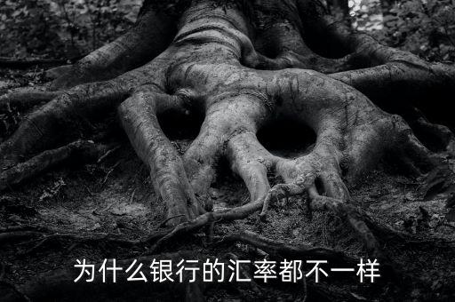 為什么銀行的匯率都不一樣