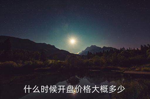 什么時(shí)候開盤價(jià)格大概多少