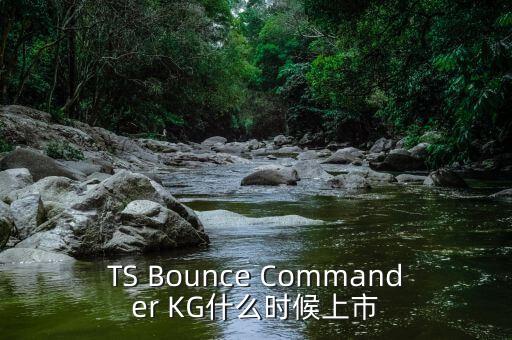 TS Bounce Commander KG什么時(shí)候上市