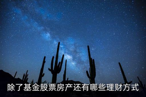 什么可以理財(cái)，除了基金股票房產(chǎn)還有哪些理財(cái)方式