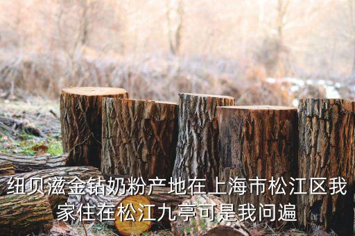 紐貝滋金鉆奶粉產(chǎn)地在上海市松江區(qū)我家住在松江九亭可是我問遍