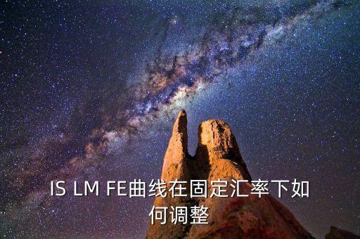 IS LM FE曲線在固定匯率下如何調(diào)整