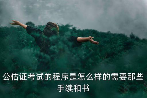 公估證考試的程序是怎么樣的需要那些手續(xù)和書(shū)