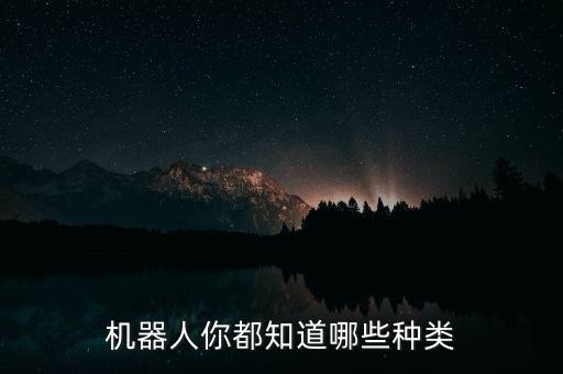 機(jī)器人都有什么，機(jī)器人都有哪些