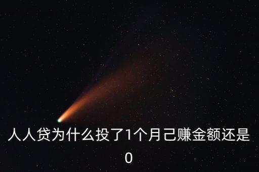 人人貸為什么不顯示收益，人人貸p2p怎么去看不到收益多少