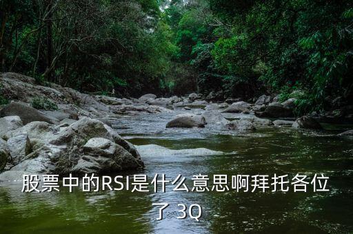 股票中rsi指標什么意思，股票中的RSI是什么意思