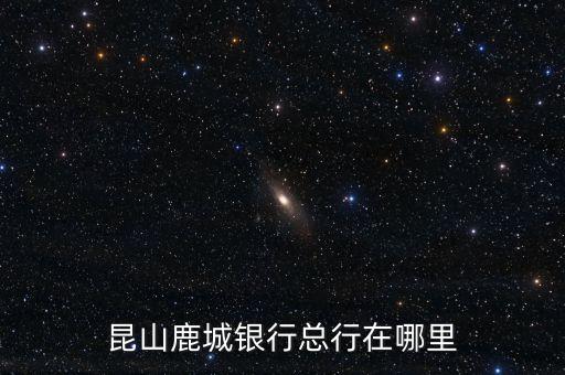 昆山鹿城銀行總行在哪里