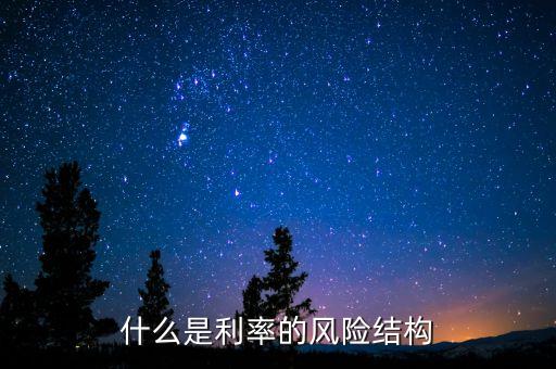 什么是利率的風(fēng)險結(jié)構(gòu)