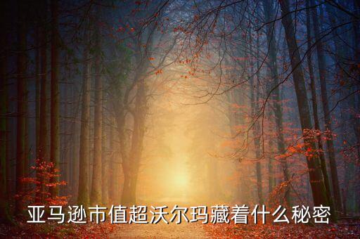 亞馬遜市值超沃爾瑪藏著什么秘密