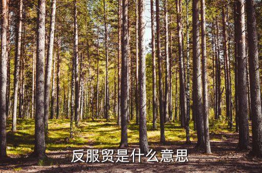 什么是臺灣反服貿協議，反服貿是什么意思指什么