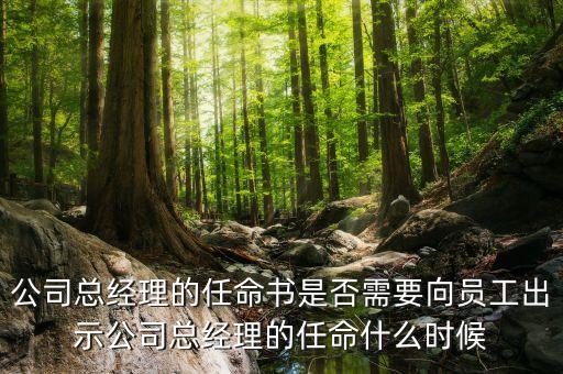 國(guó)企高管任免時(shí)間什么時(shí)候，國(guó)企的領(lǐng)導(dǎo)負(fù)責(zé)人是怎么任免的