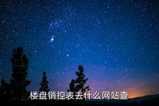 樓盤銷控表去什么網(wǎng)站查