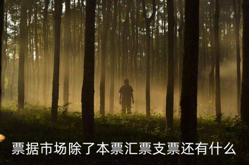 票據(jù)市場是各類票據(jù)什么的，票據(jù)貼現(xiàn)市場屬于貨幣市場嗎