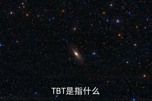 TBT是指什么