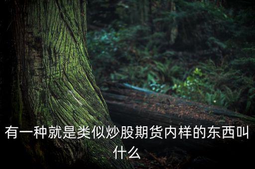 類似炒股的是什么，微信上有個(gè)類似炒股的叫啥那個(gè)可以買漲買跌不是金山云微盤 但是