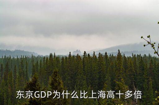 東京gdp為什么那么高，東京紐約洛杉磯的GDP為什么如此的高