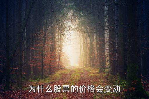 股票價格為什么會波動，為什么股票的價格會有變動