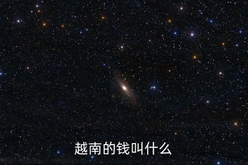 越南的錢叫什么