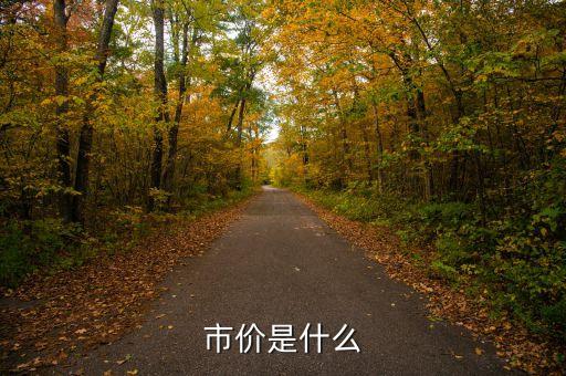 市價是什么