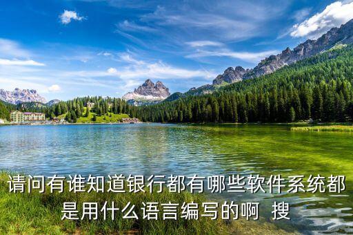 銀行核心用什么語言編寫，銀行系統(tǒng)程序用計算機語言編寫的比較多是用C還是JAVA之類的