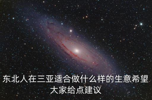 東北人在三亞能做什么生意呢，三亞市適合做什么生意