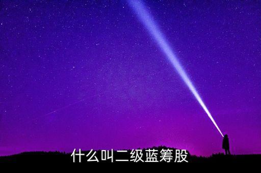 什么叫二級藍籌股