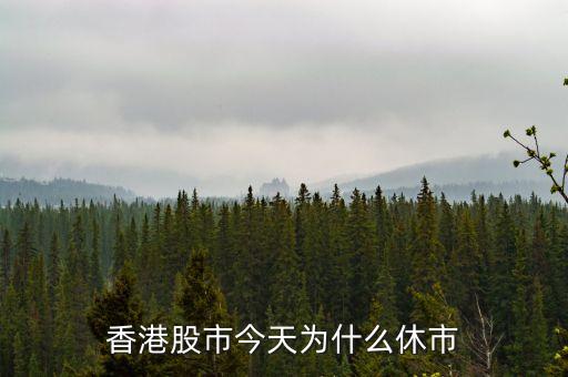 香港股市今天為什么休市