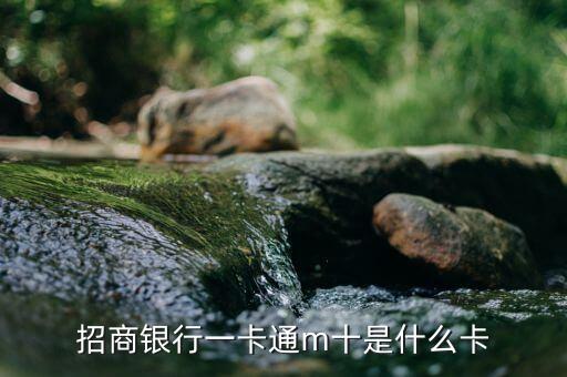 招商銀行一卡通m十是什么卡