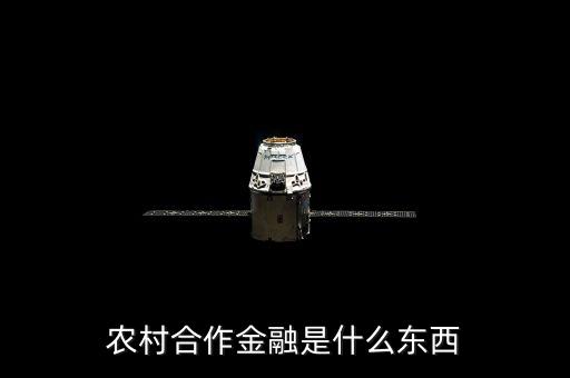什么是農(nóng)村金融，什么是農(nóng)村合作金融
