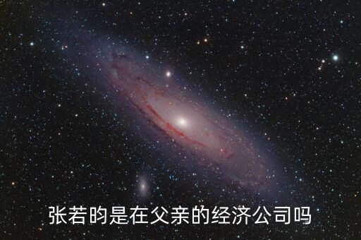 張若昀是在父親的經(jīng)濟公司嗎