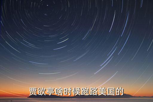 賈躍亭為什么跑到國外，為什么說賈躍亭的ppt