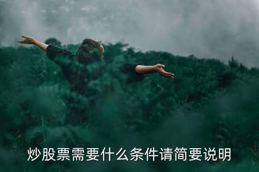 炒股票需要什么條件請簡要說明
