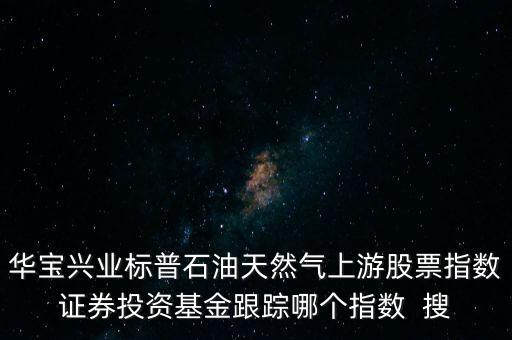 華寶興業(yè)標(biāo)普石油天然氣上游股票指數(shù)證券投資基金跟蹤哪個(gè)指數(shù)  搜