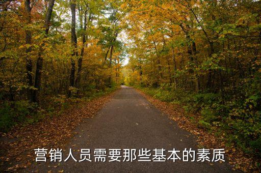 營(yíng)銷人員需要那些基本的素質(zhì)