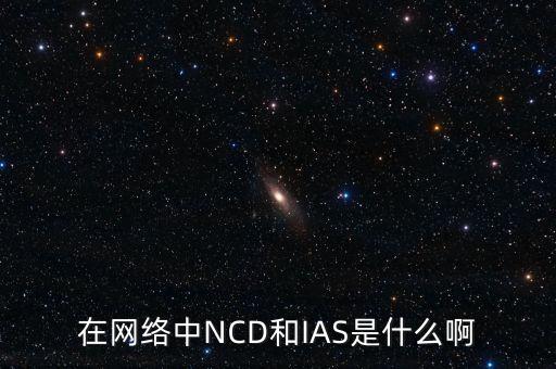 ncd因子是什么意思，在網(wǎng)絡(luò)中NCD和IAS是什么啊