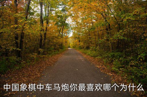 中國象棋中車馬炮你最喜歡哪個為什么