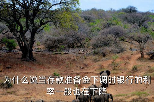 為什么說當(dāng)存款準(zhǔn)備金下調(diào)時(shí)銀行的利率一般也在下降