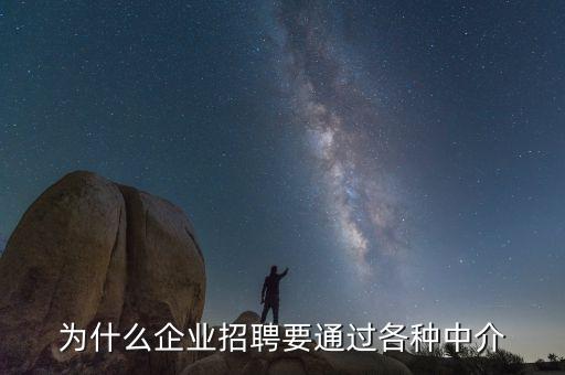 為什么企業(yè)招聘要通過(guò)各種中介