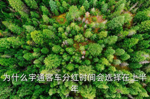 為什么宇通客車分紅時間會選擇在上半年