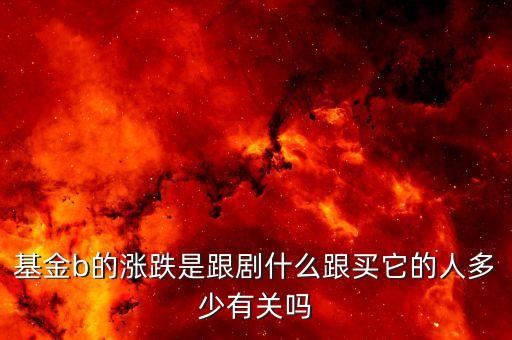 基金b的漲跌是跟劇什么跟買它的人多少有關(guān)嗎