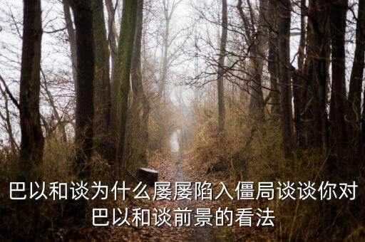 為什么多哈回合會使WTO陷入僵局，陷入僵局是什么意思