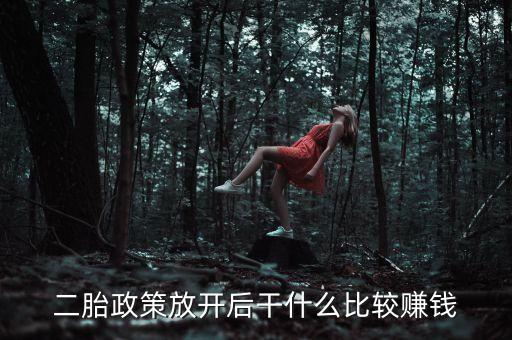 二胎政策放開后干什么比較賺錢