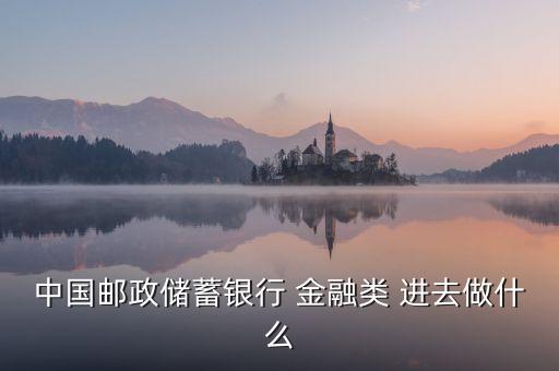 中國郵政集團金融崗位做什么，郵政金融都干什么