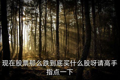 指數(shù)下跌選什么買，最近大盤漸跌買什么股票好