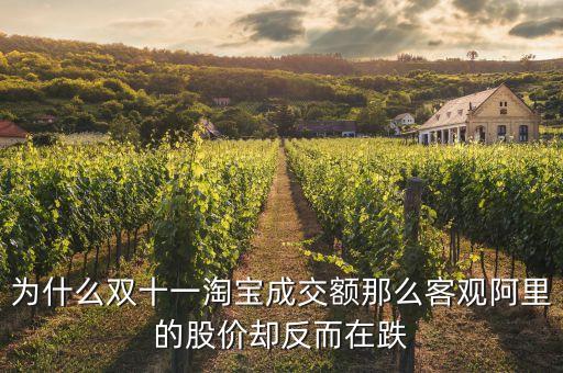 為什么雙十一淘寶成交額那么客觀阿里的股價(jià)卻反而在跌